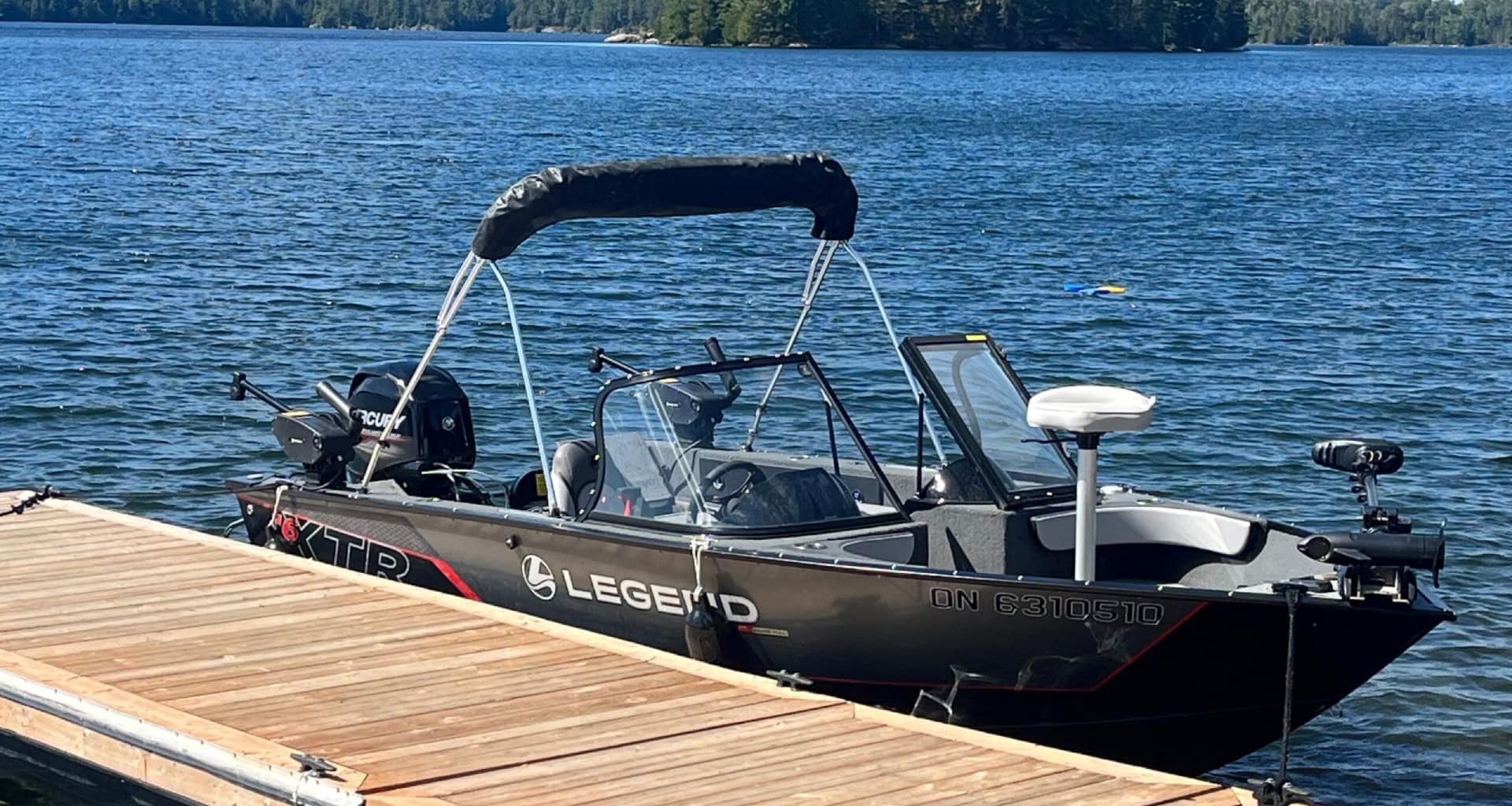 boat in lake